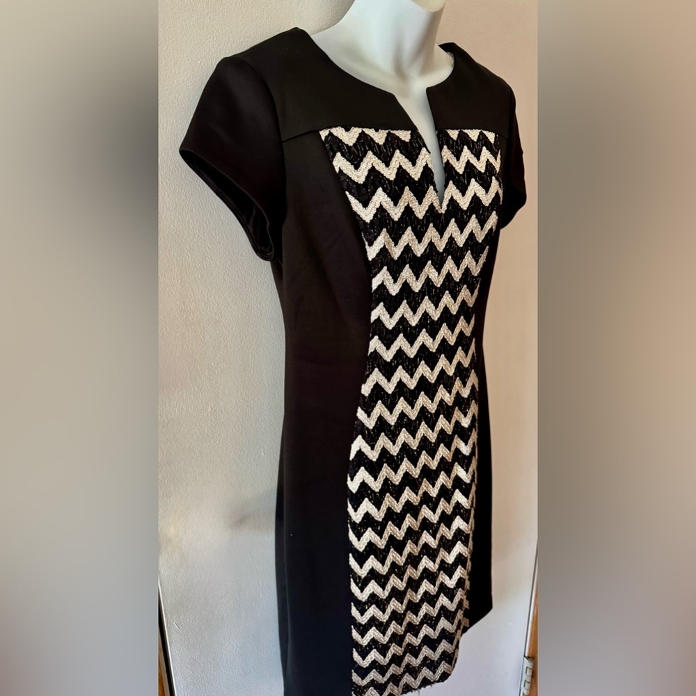 Connected Apparel Elegant Black Dress